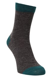 Merino Mens Quarter Length Sock Charcoal