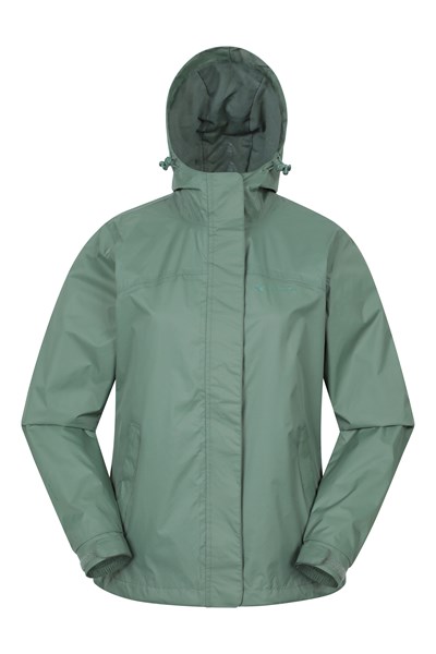 Torrent Womens Lightweight Waterproof Jacket - Green