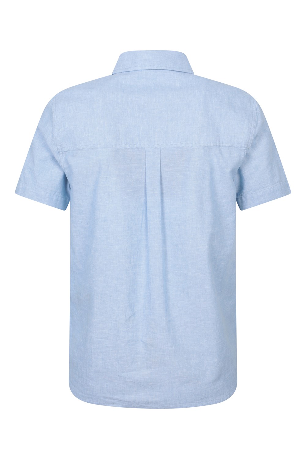 Mountain Warehouse Men's Lowe Shirt Short Sleeve Top Cotton Linen Formal Wear - Picture 19 of 52