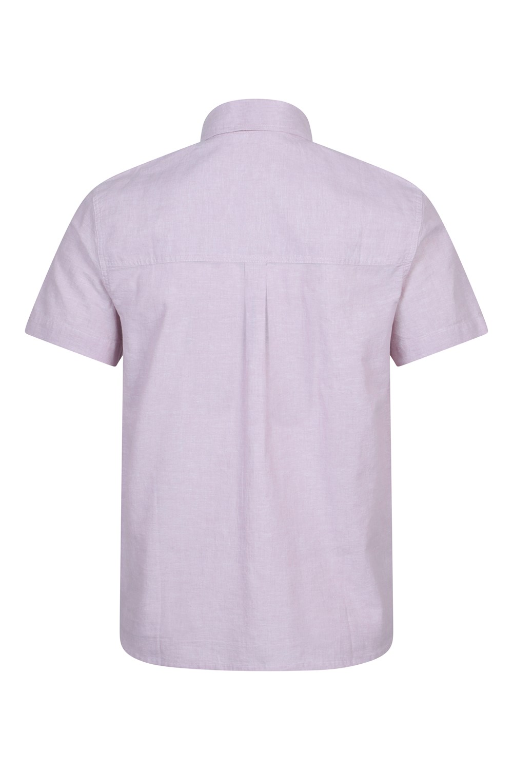 Mountain Warehouse Men's Lowe Shirt Short Sleeve Top Cotton Linen Formal Wear - Picture 27 of 52