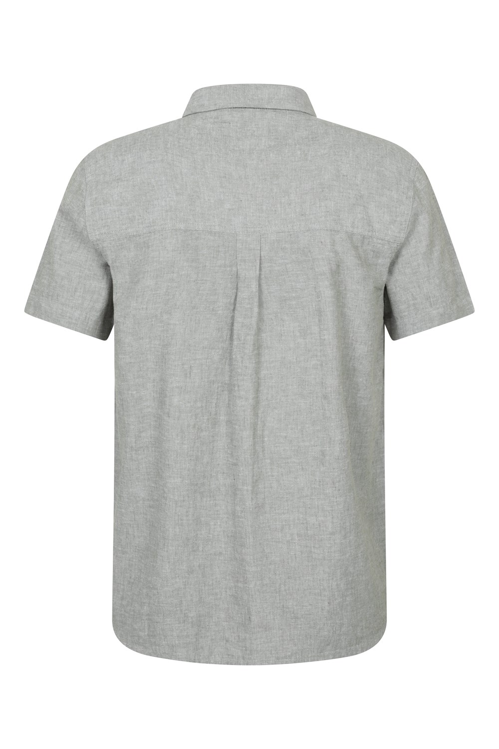 Mountain Warehouse Men's Lowe Shirt Short Sleeve Top Cotton Linen Formal Wear - Picture 37 of 52