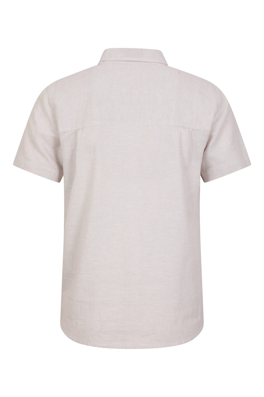 Mountain Warehouse Men's Lowe Shirt Short Sleeve Top Cotton Linen Formal Wear - Picture 51 of 52