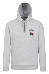 Crest Mountain Mens Graphic Hoodie