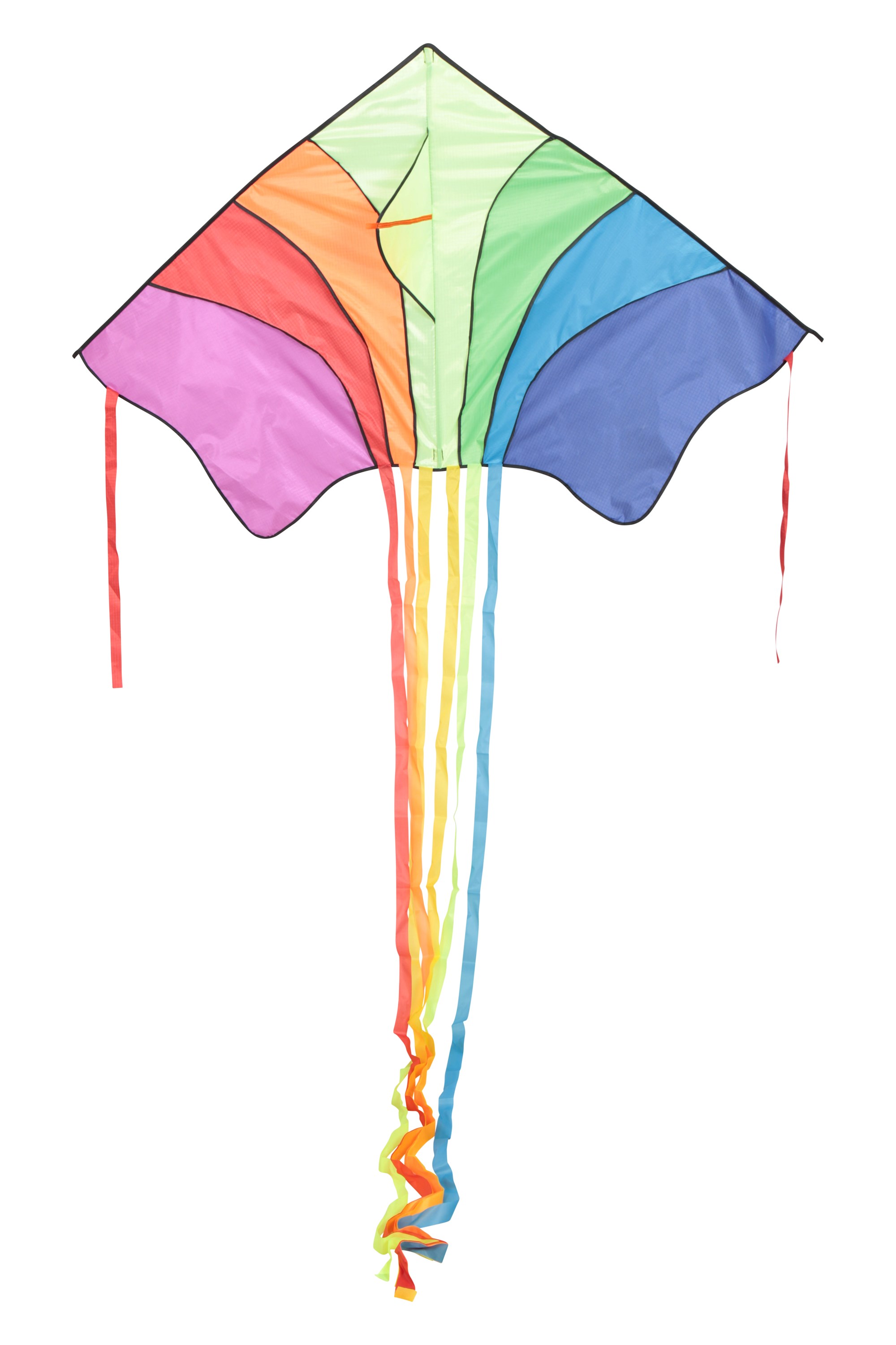 Mountain Warehouse Kids Rainbow Pattern Kite - Green | Size ONE