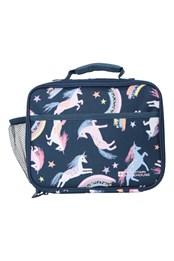 Kids Fun Patterned Lunch Bag Navy
