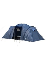 Holiday 6 Person Waterproof Tent Blue
