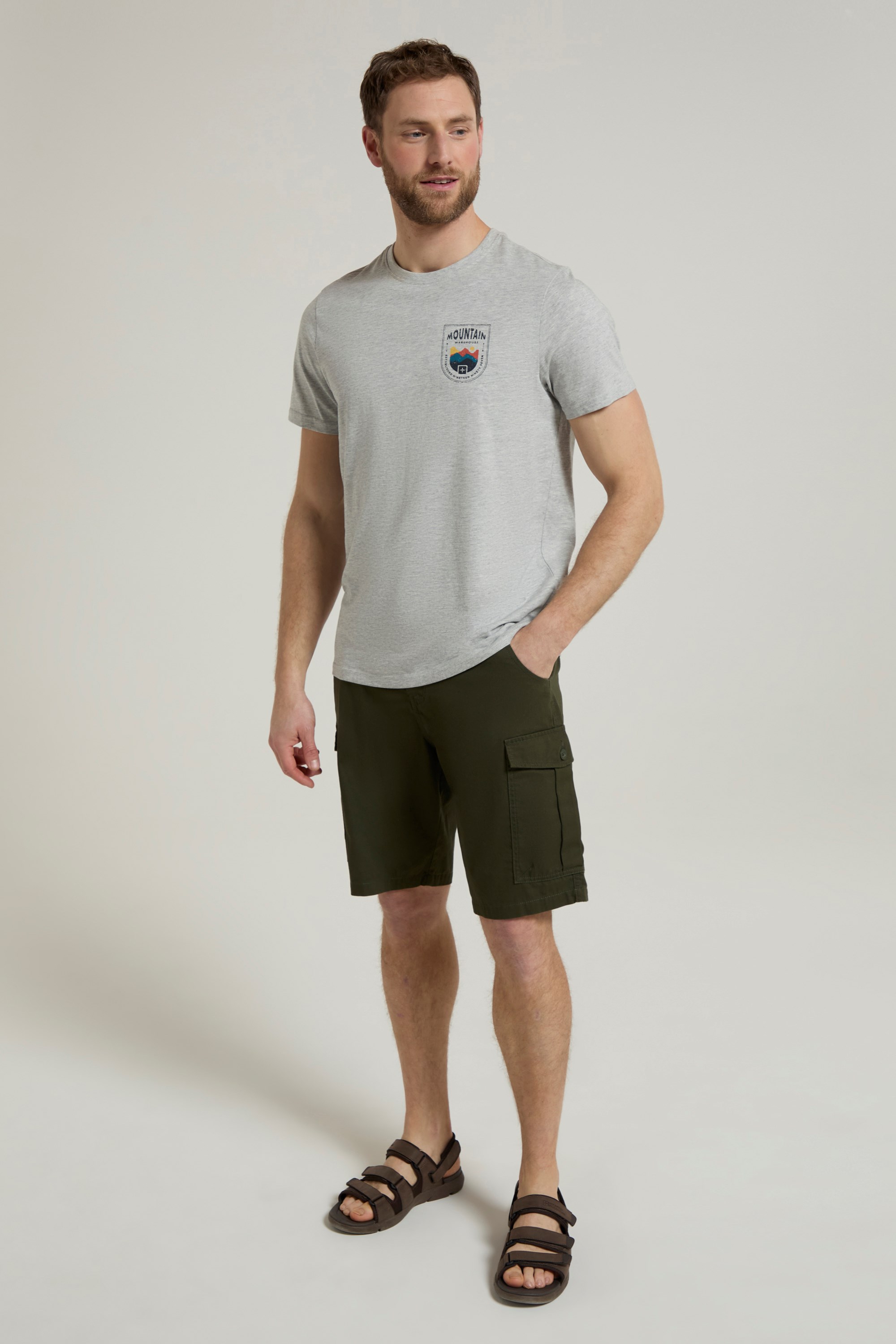 Crest Mountain Mens T-Shirt