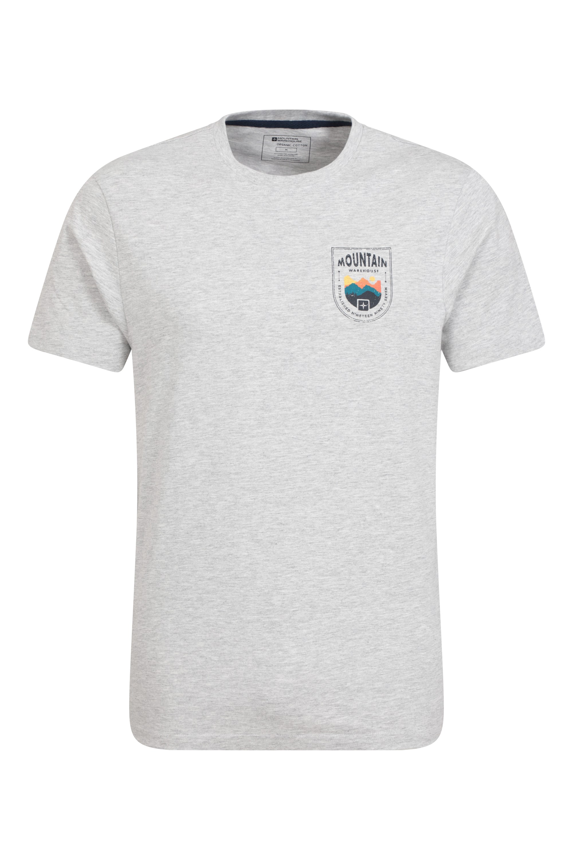 Crest Mountain Mens Organic T-Shirt