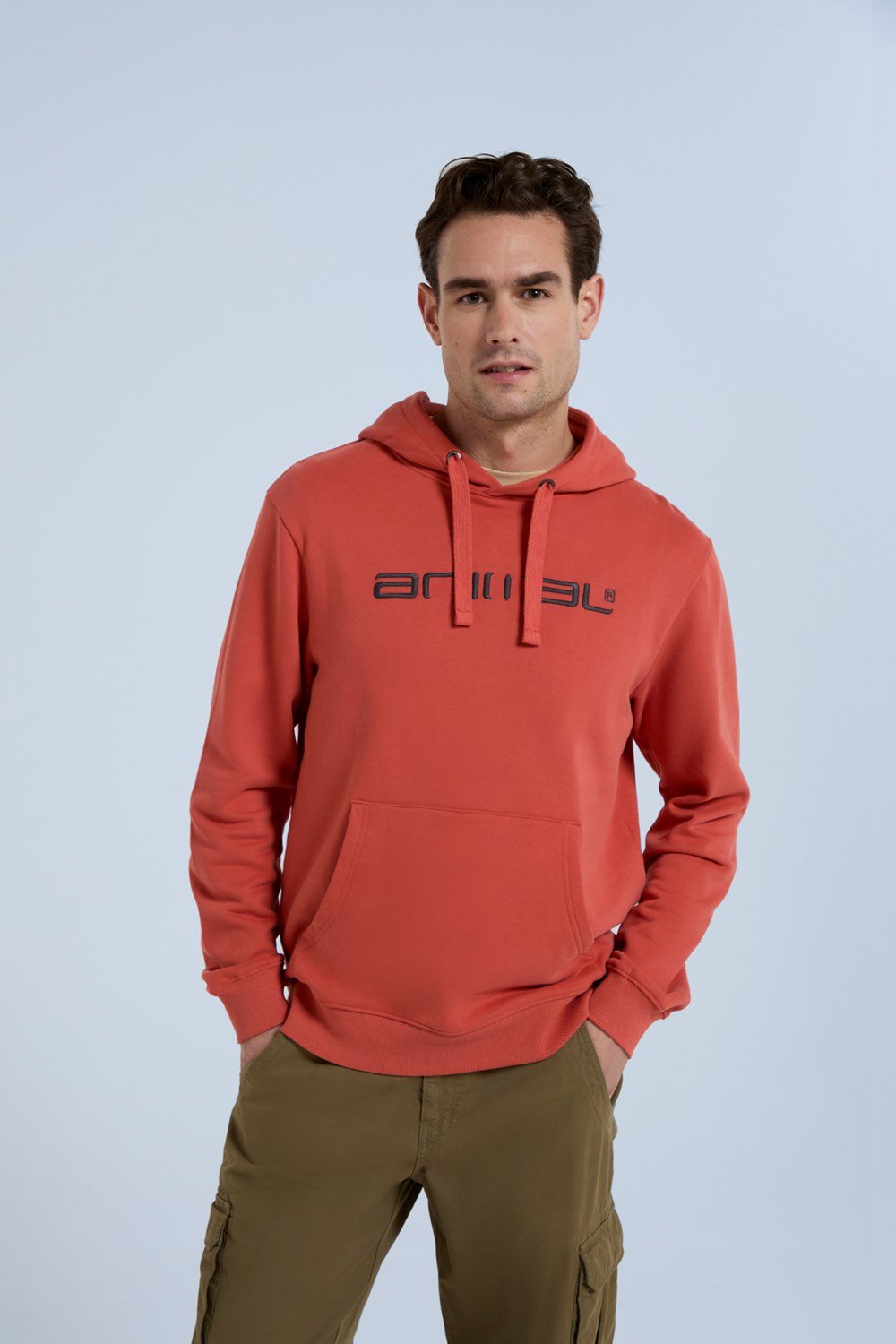 Animal Mens Driver Logo Hoodie Male Casual Relaxed Fit Cotton Sweatshirt - Picture 27 of 83