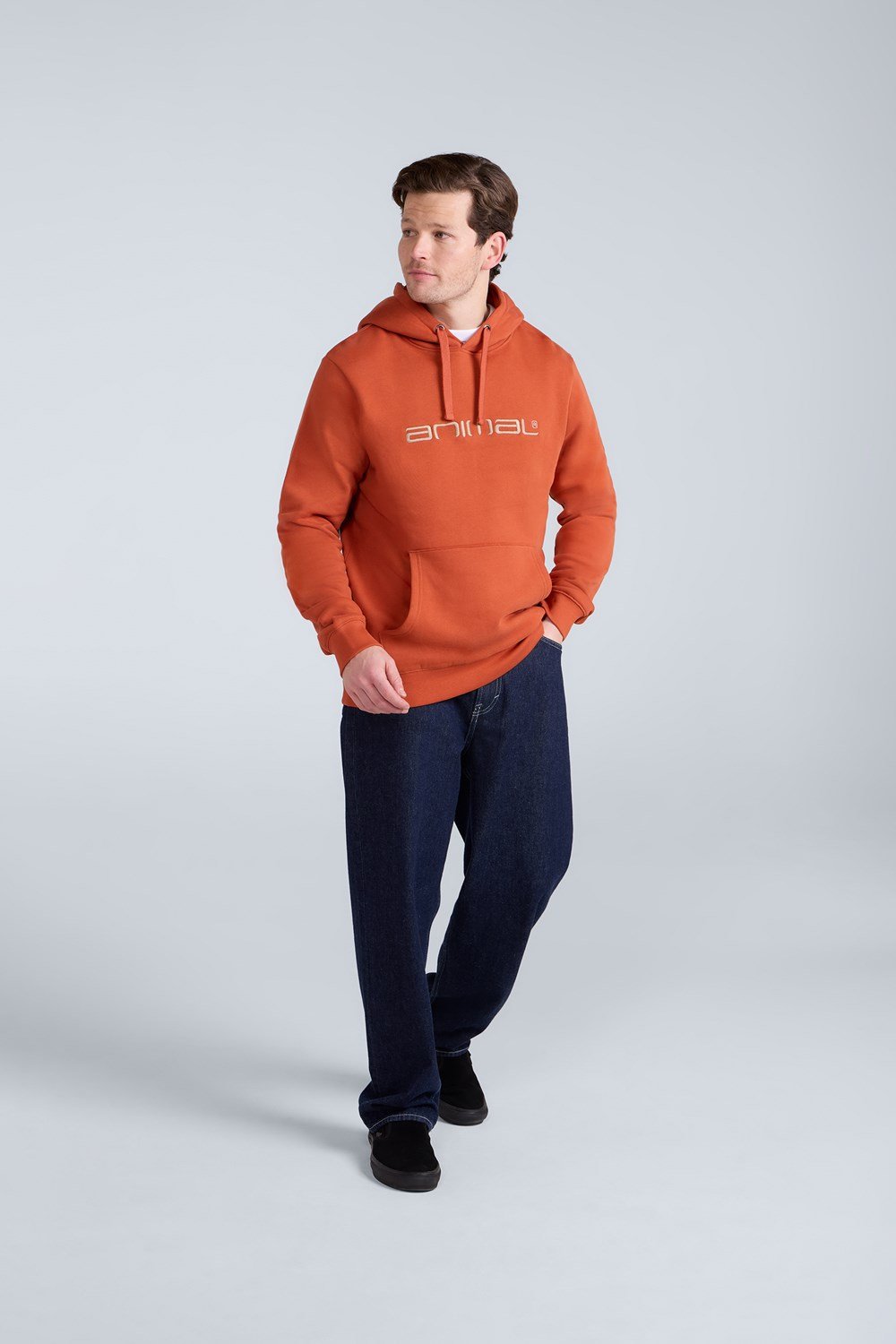 Animal Mens Driver Logo Hoodie Male Casual Relaxed Fit Cotton Sweatshirt - Picture 69 of 83