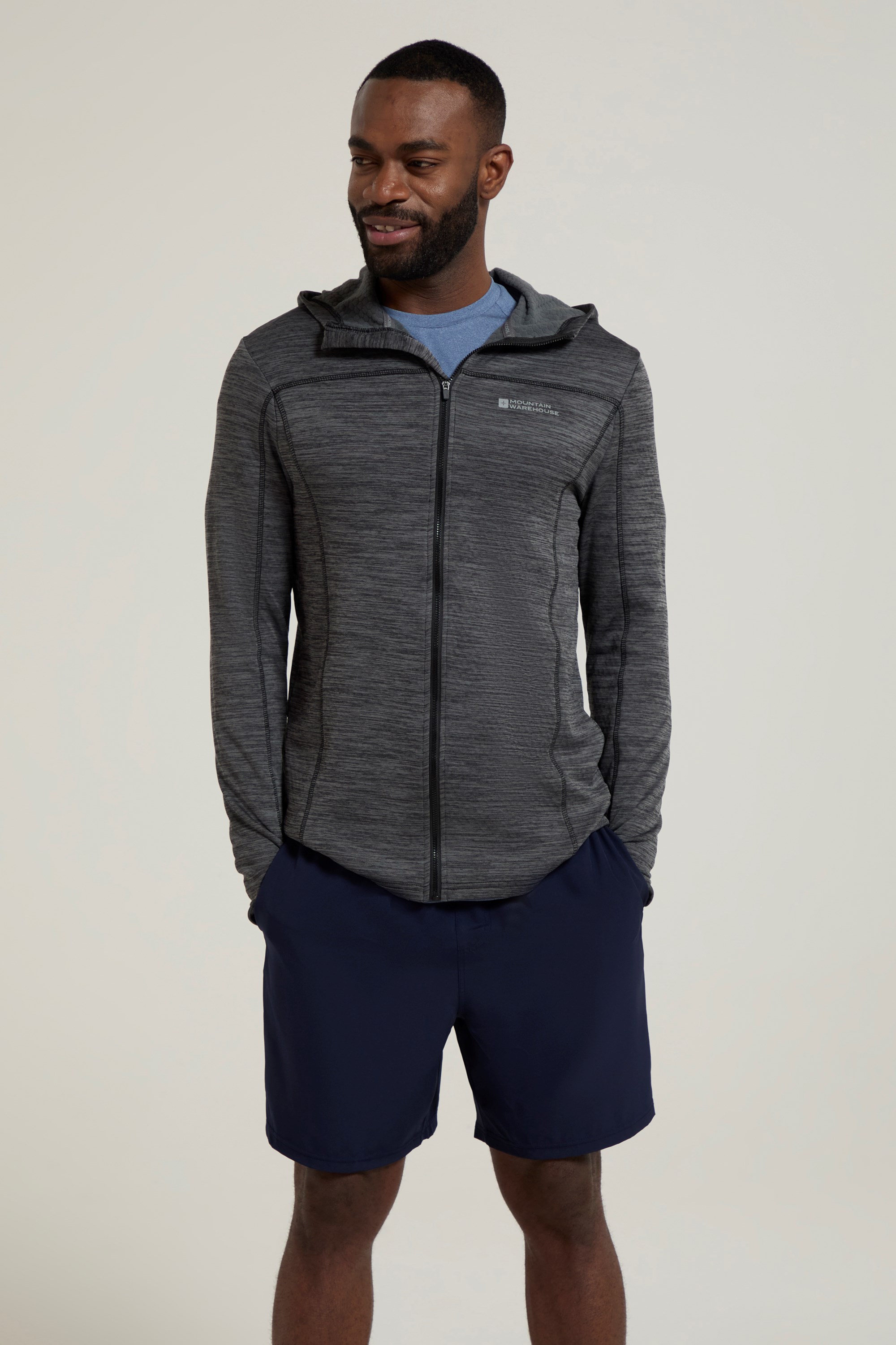 Finsbury Textured Mens Hoodie