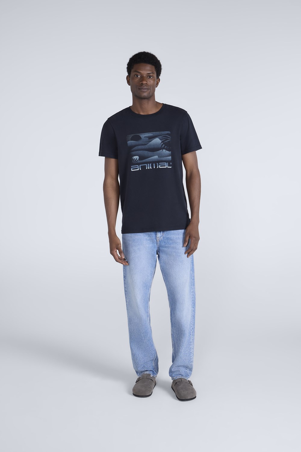 Animal Mens Jacob T-Shirt Cotton Relaxed Fit Short Sleeve Shirt Casual - Picture 22 of 236