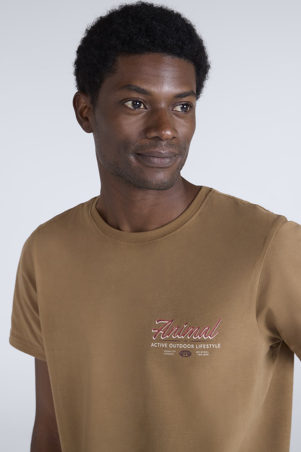 Animal Mens Jacob T-Shirt Cotton Relaxed Fit Short Sleeve Shirt Casual - Picture 126 of 236