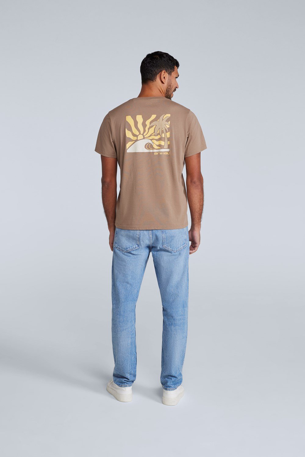 Animal Mens Jacob T-Shirt Cotton Relaxed Fit Short Sleeve Shirt Casual - Picture 213 of 236
