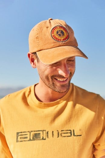 Luca Patch Cap Beige