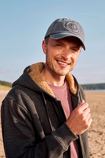Luca Patch Cap Navy
