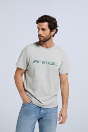 Classico t-shirt en coton biologique homme Gris