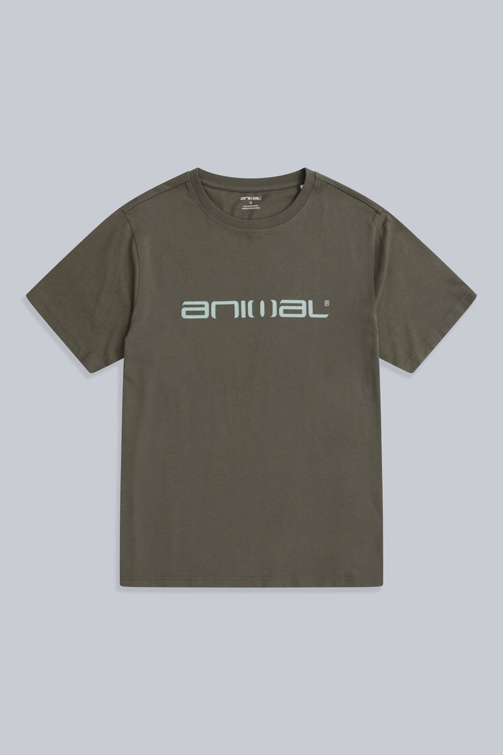 Animal Classico Men's Logo T-Shirt Casual Short Sleeve Round Neck Top - Picture 50 of 129