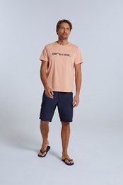 Classico Mens Organic T-Shirt Pink