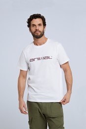 Classico camiseta orgánica para hombre Blanco