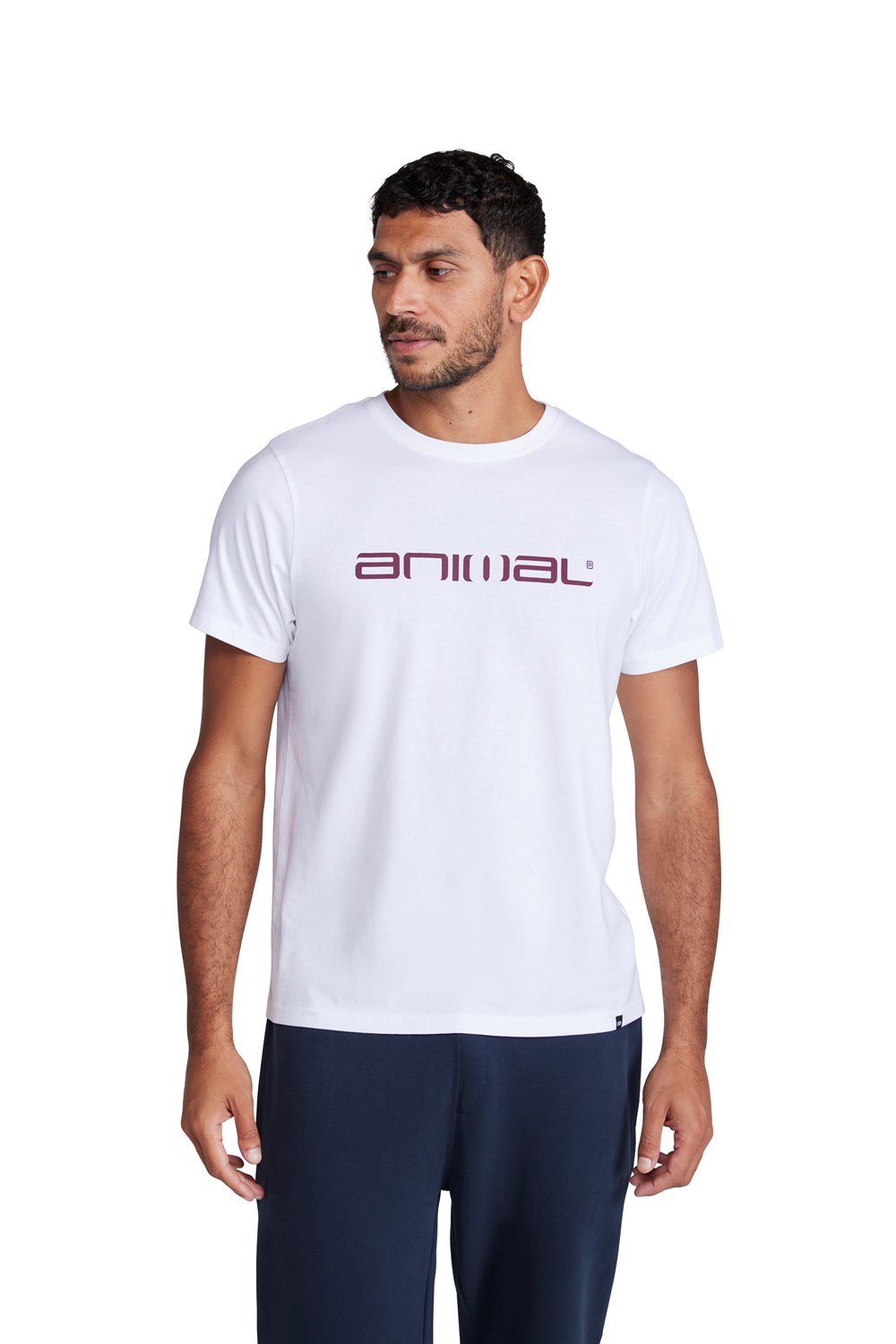 Animal Classico Men's Logo T-Shirt Casual Short Sleeve Round Neck Top - Picture 117 of 129