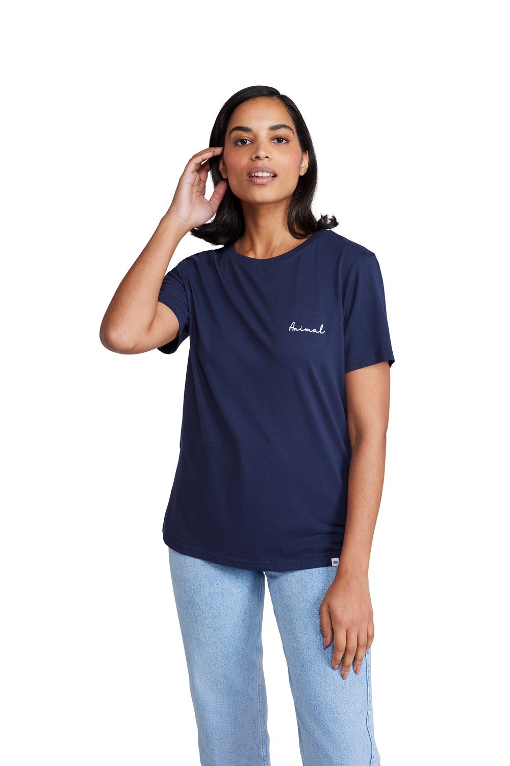 Animal Marina Womens Logo T-Shirt Cotton Short Sleeve Breathable Shirt - Picture 12 of 98