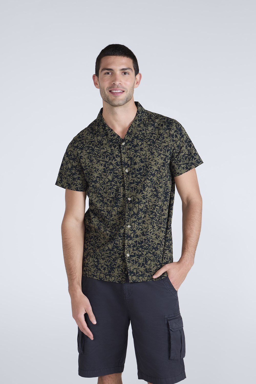 Animal Will Men's Printed Shirt Lightweight Cotton Tee Casual Summer Top - Picture 7 of 44