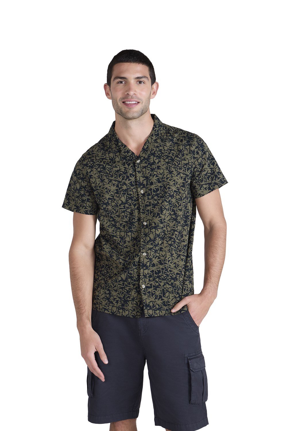 Animal Will Men's Printed Shirt Lightweight Cotton Tee Casual Summer Top - Picture 17 of 44