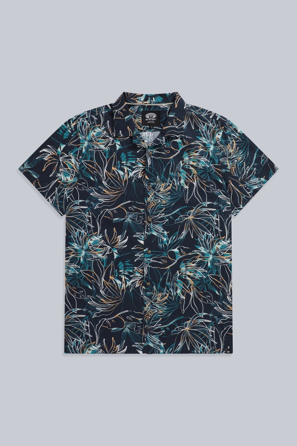 Animal Will Men's Printed Shirt Lightweight Cotton Tee Casual Summer Top - Picture 24 of 44