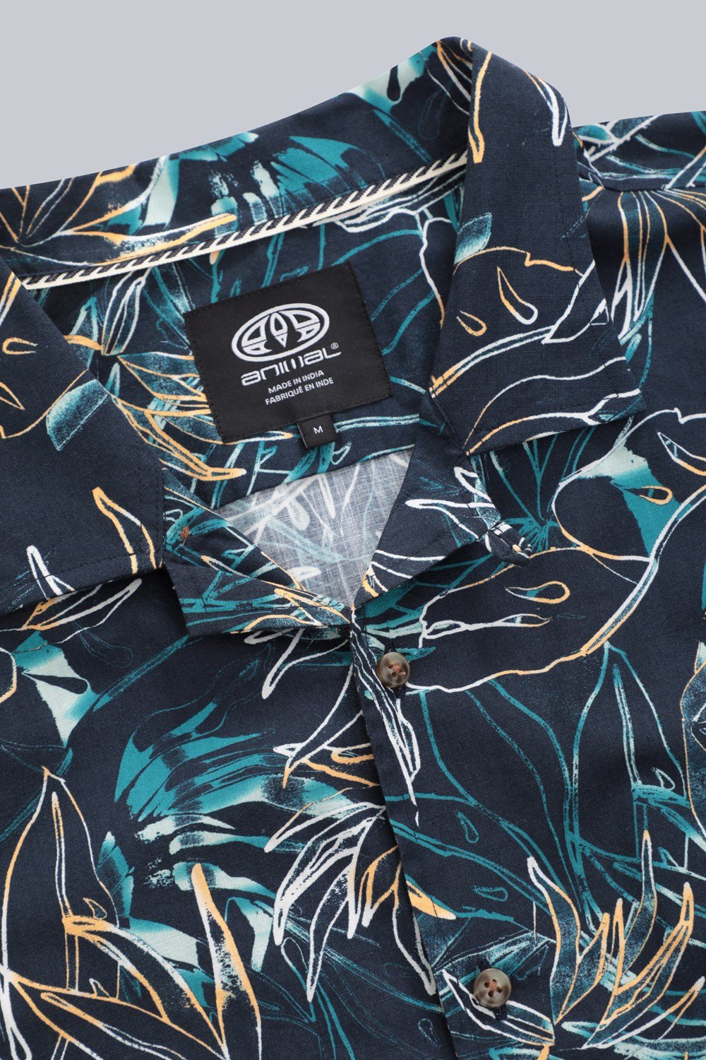 Animal Will Men's Printed Shirt Lightweight Cotton Tee Casual Summer Top - Picture 27 of 44