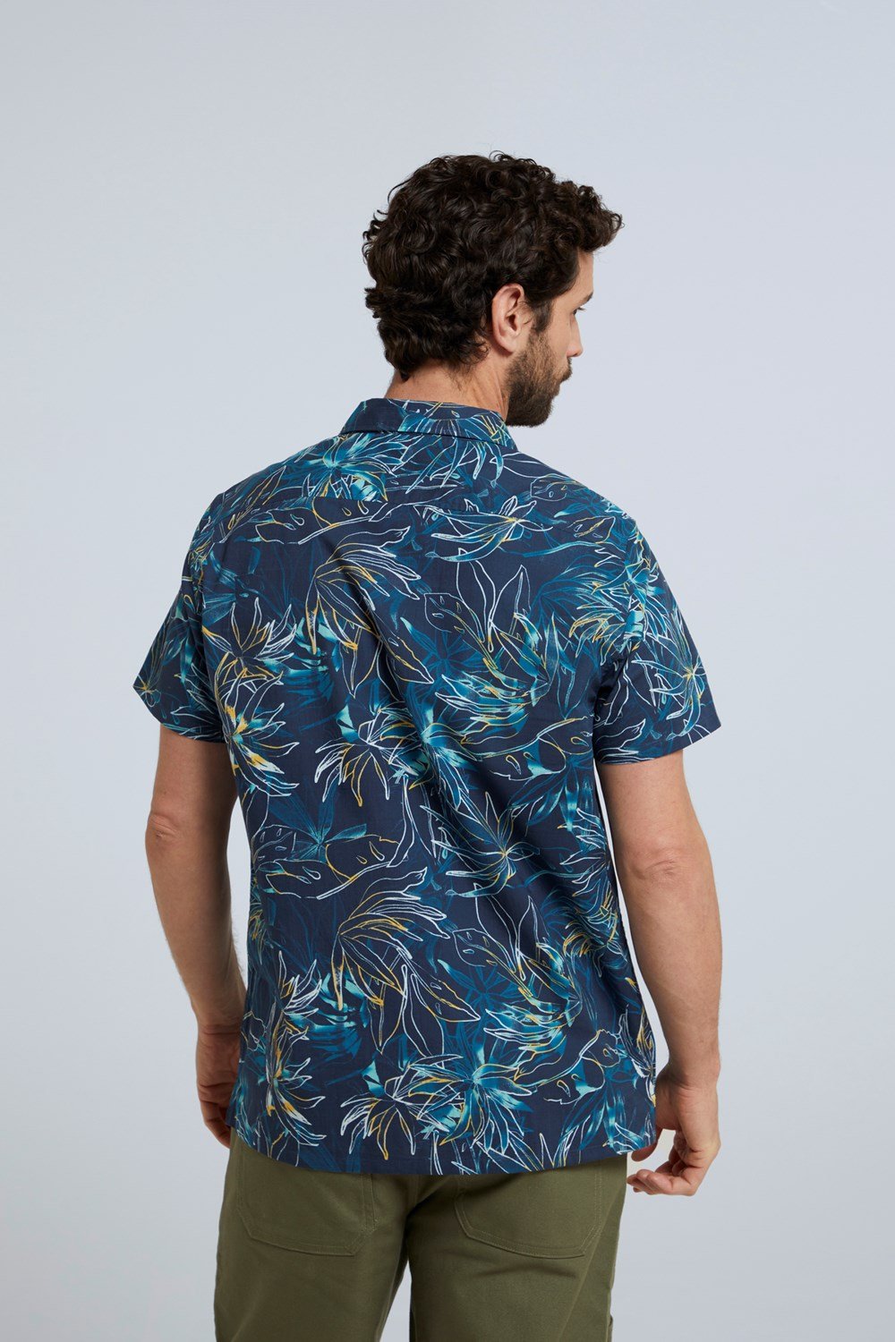 Animal Will Men's Printed Shirt Lightweight Cotton Tee Casual Summer Top - Picture 22 of 44