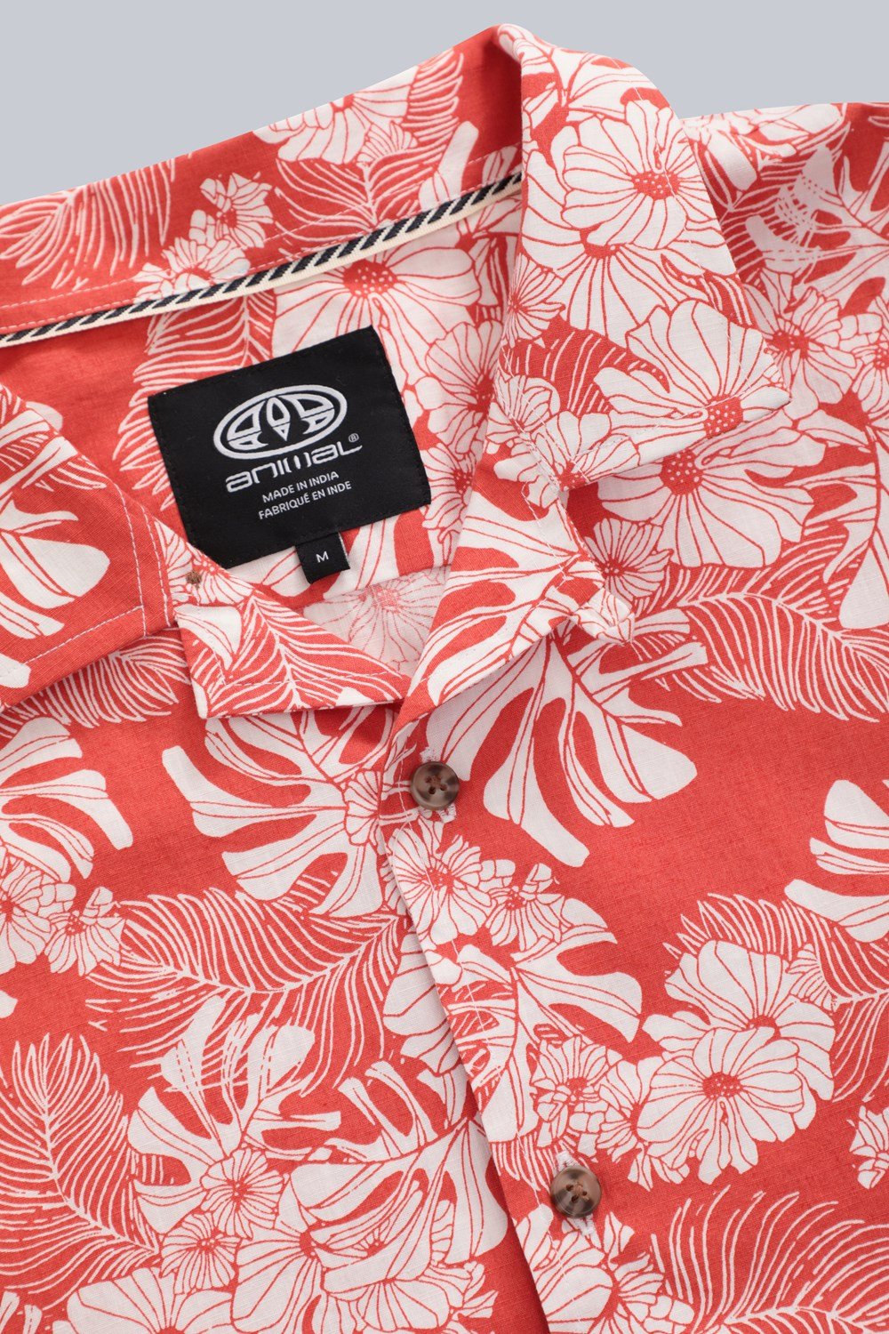 Animal Will Men's Printed Shirt Lightweight Cotton Tee Casual Summer Top - Picture 36 of 44