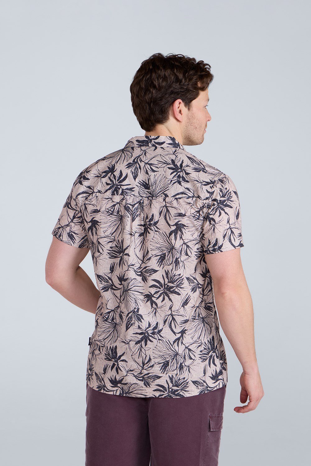 Animal Will Men's Printed Shirt Lightweight Cotton Tee Casual Summer Top - Picture 42 of 44