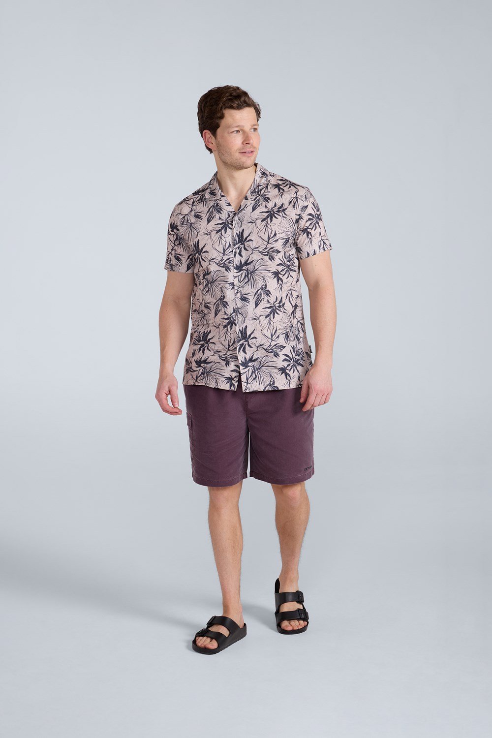Animal Will Men's Printed Shirt Lightweight Cotton Tee Casual Summer Top - Picture 41 of 44