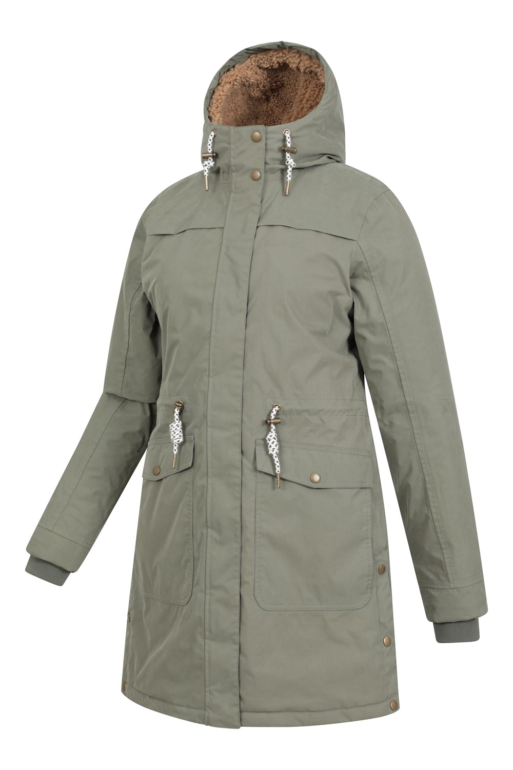 Mountain Warehouse Damen wattierter Parka stilvoll wasserdicht Damen Outdoor Mantel - Bild 20 von 32