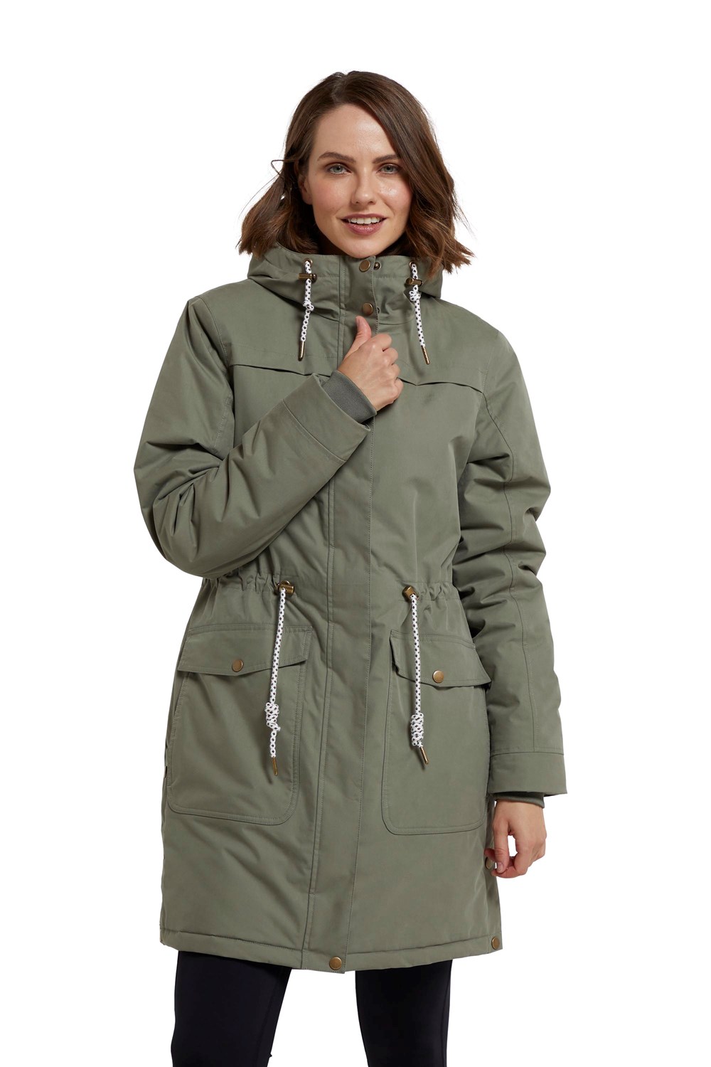 Mountain Warehouse Damen wattierter Parka stilvoll wasserdicht Damen Outdoor Mantel - Bild 22 von 32