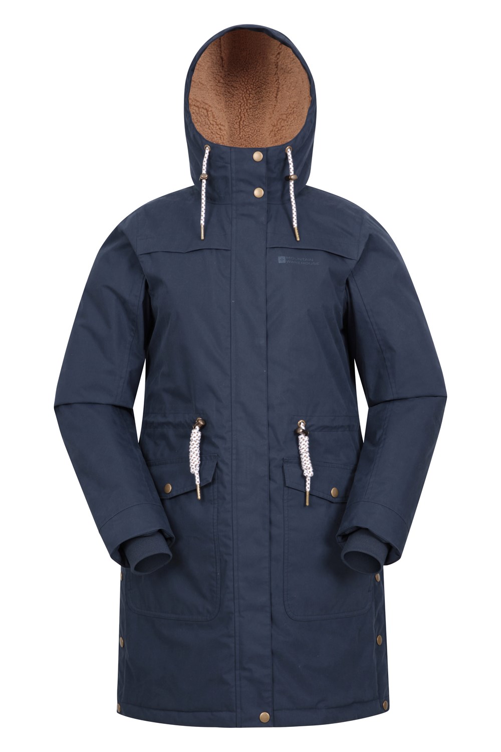 Mountain Warehouse Damen wattierter Parka stilvoll wasserdicht Damen Outdoor Mantel - Bild 25 von 32