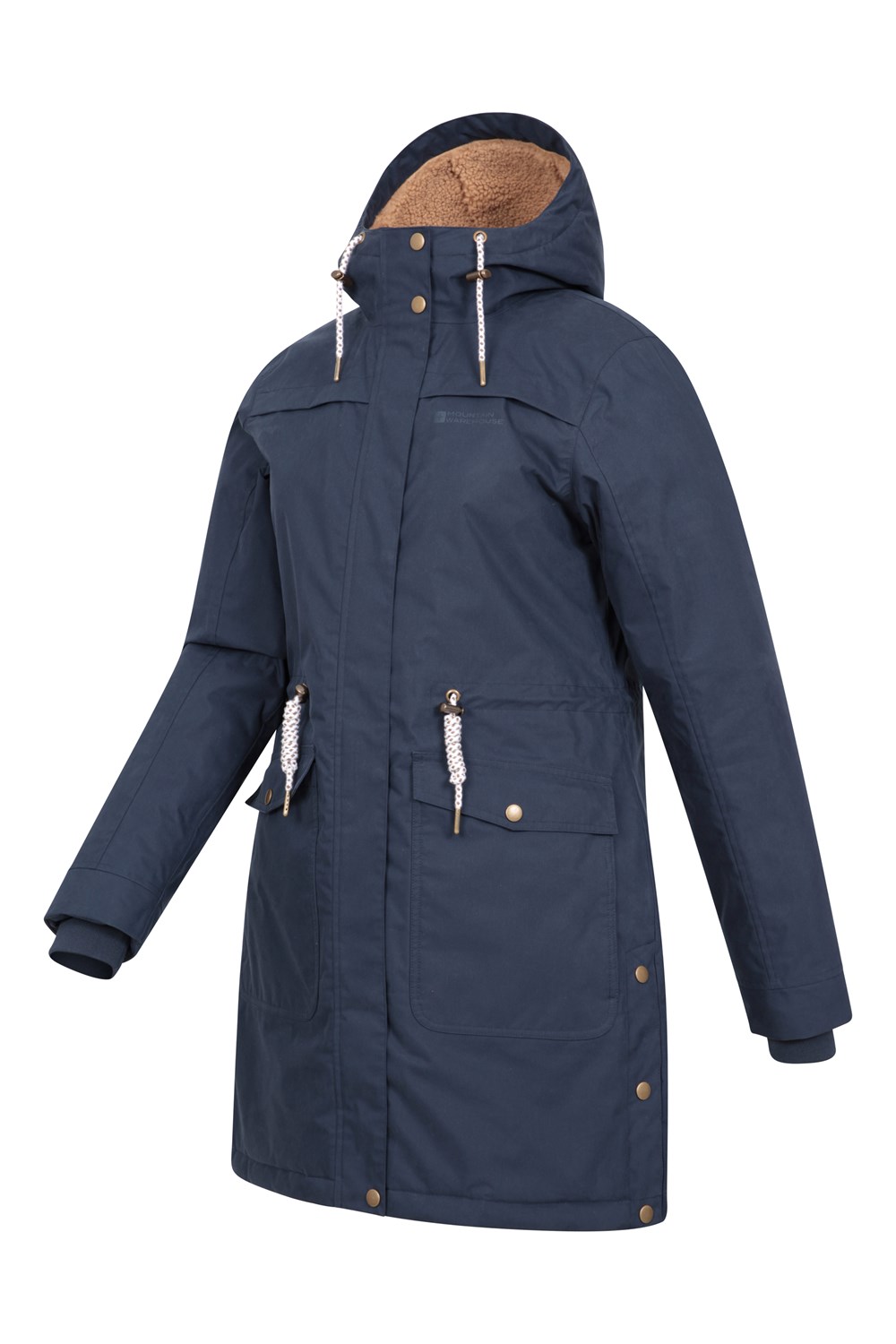 Mountain Warehouse Damen wattierter Parka stilvoll wasserdicht Damen Outdoor Mantel - Bild 28 von 32
