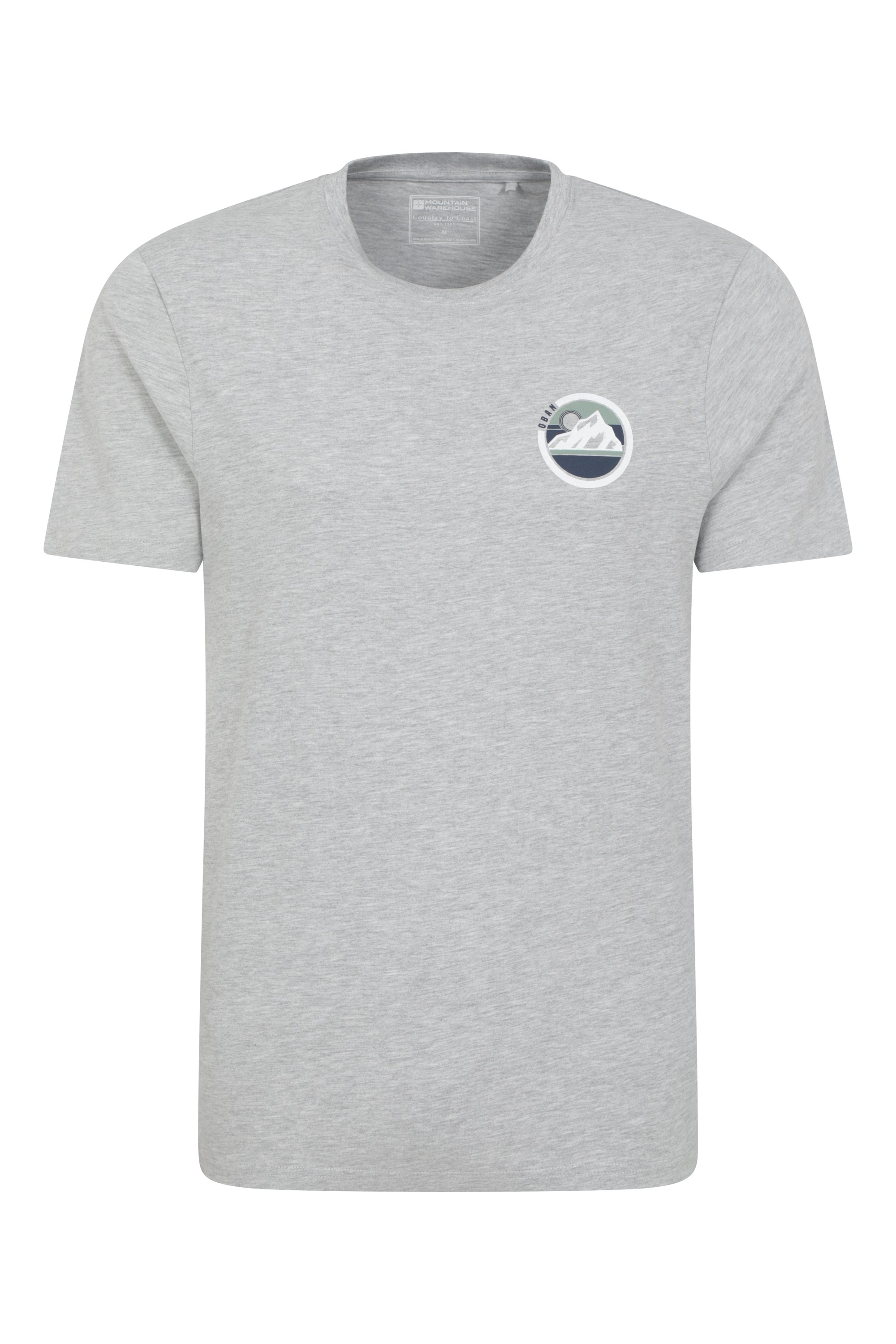 Oban Mountain Mens Cotton T-Shirt | Mountain Warehouse GB