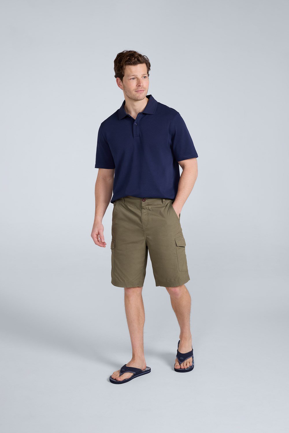 Animal Men's Atlantis Cargo Shorts 100% Cotton Male Drawstring Bottoms Summer - Picture 49 of 57