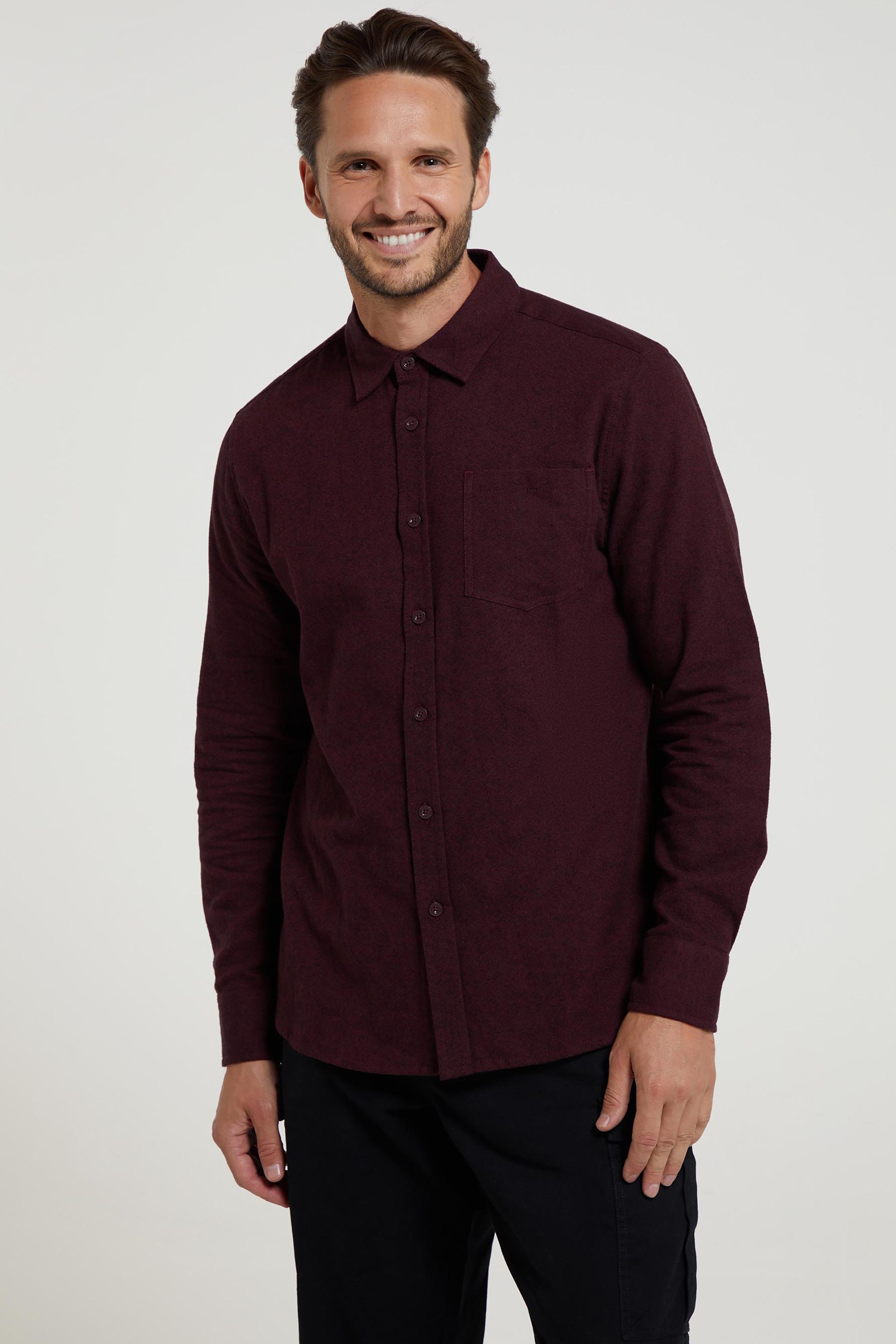 Bamford Mens Cotton Melange Shirt