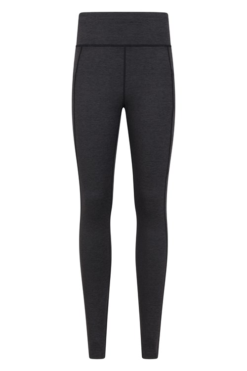 Buy Mountain Warehouse Black Womens Brushed Thermal Leggings from