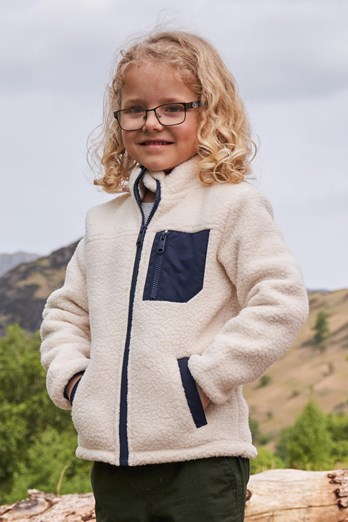 Outdoor Kids® Toddlers'/Boys' Cozy Fleece Full-Zip Hooded Jacket