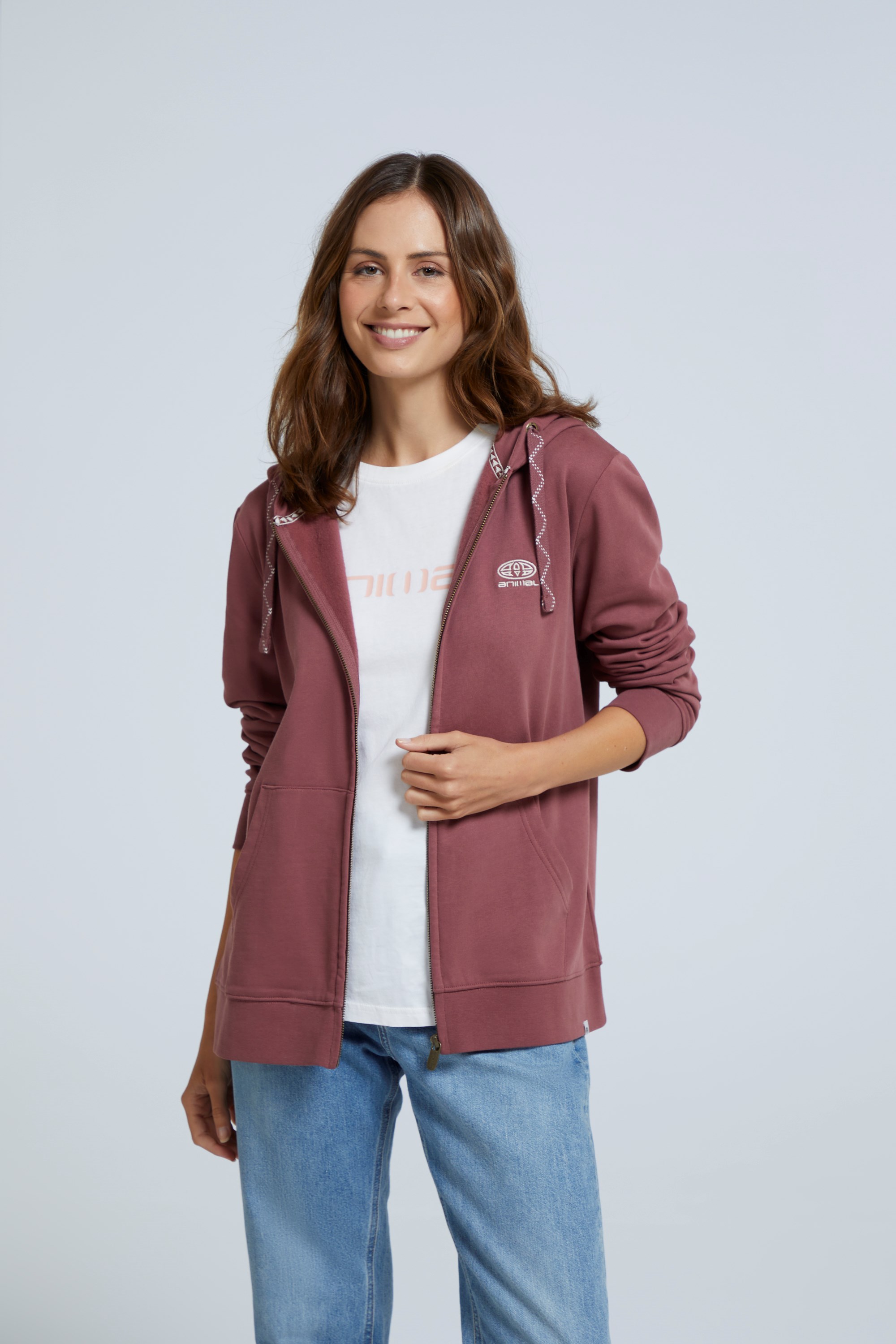 Borg lined discount hoodie womens