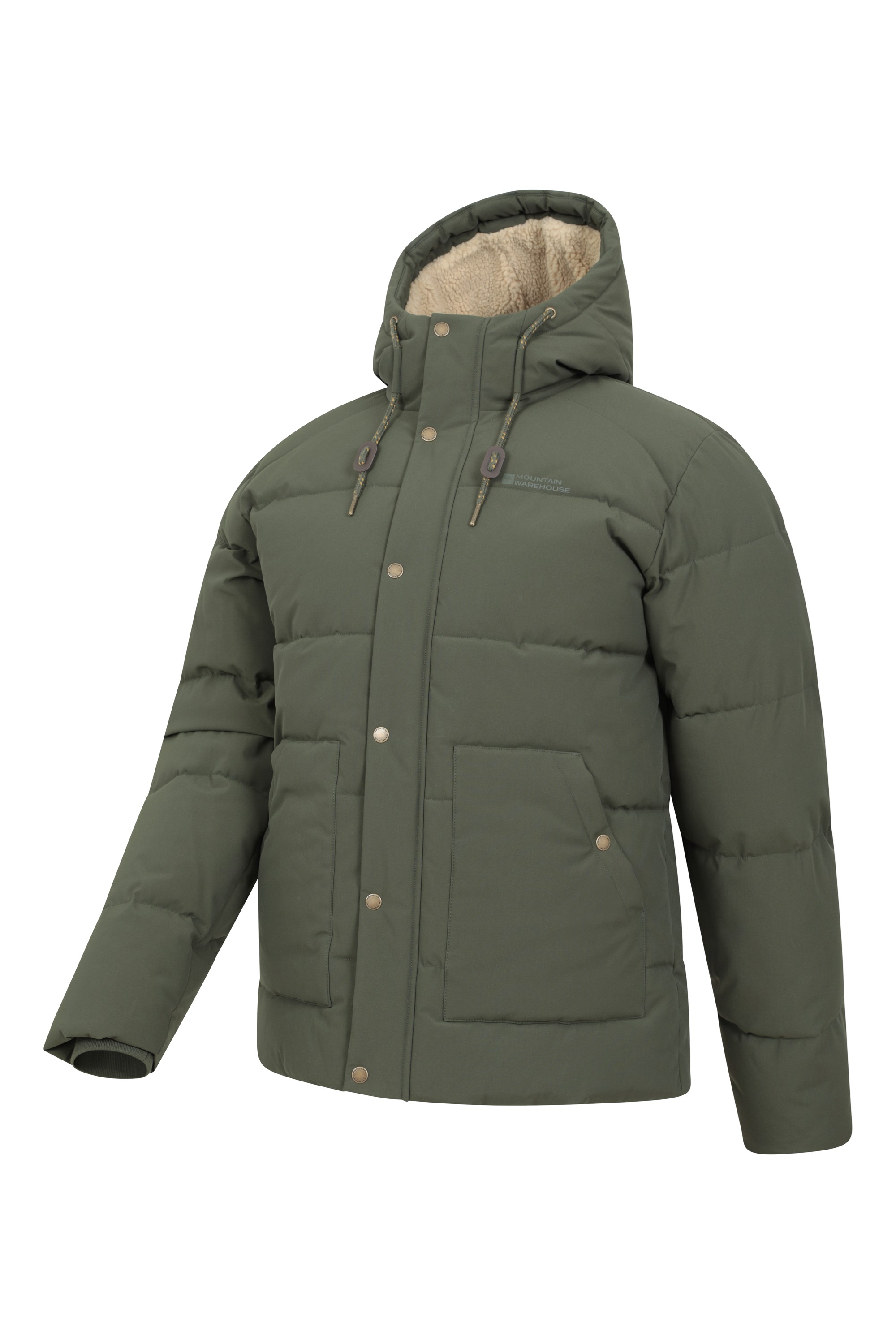 Manta Mens Sherpa Lined Insulated Jacket