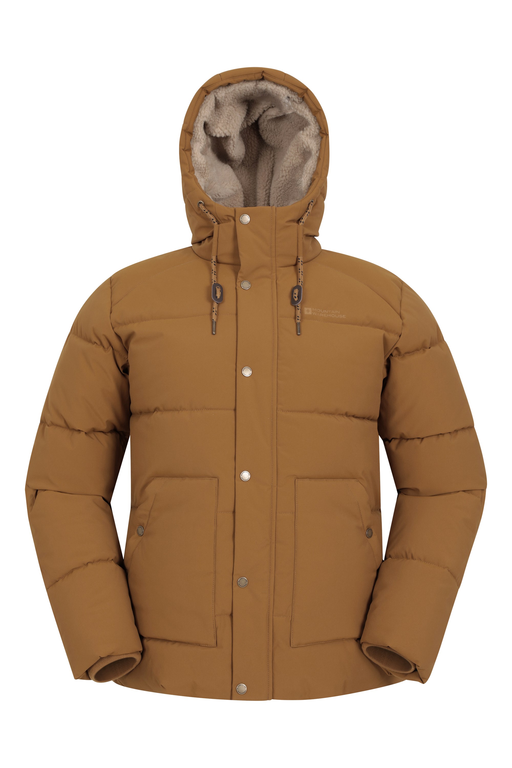 Manta Mens Sherpa Lined Insulated Jacket Mountain Warehouse US
