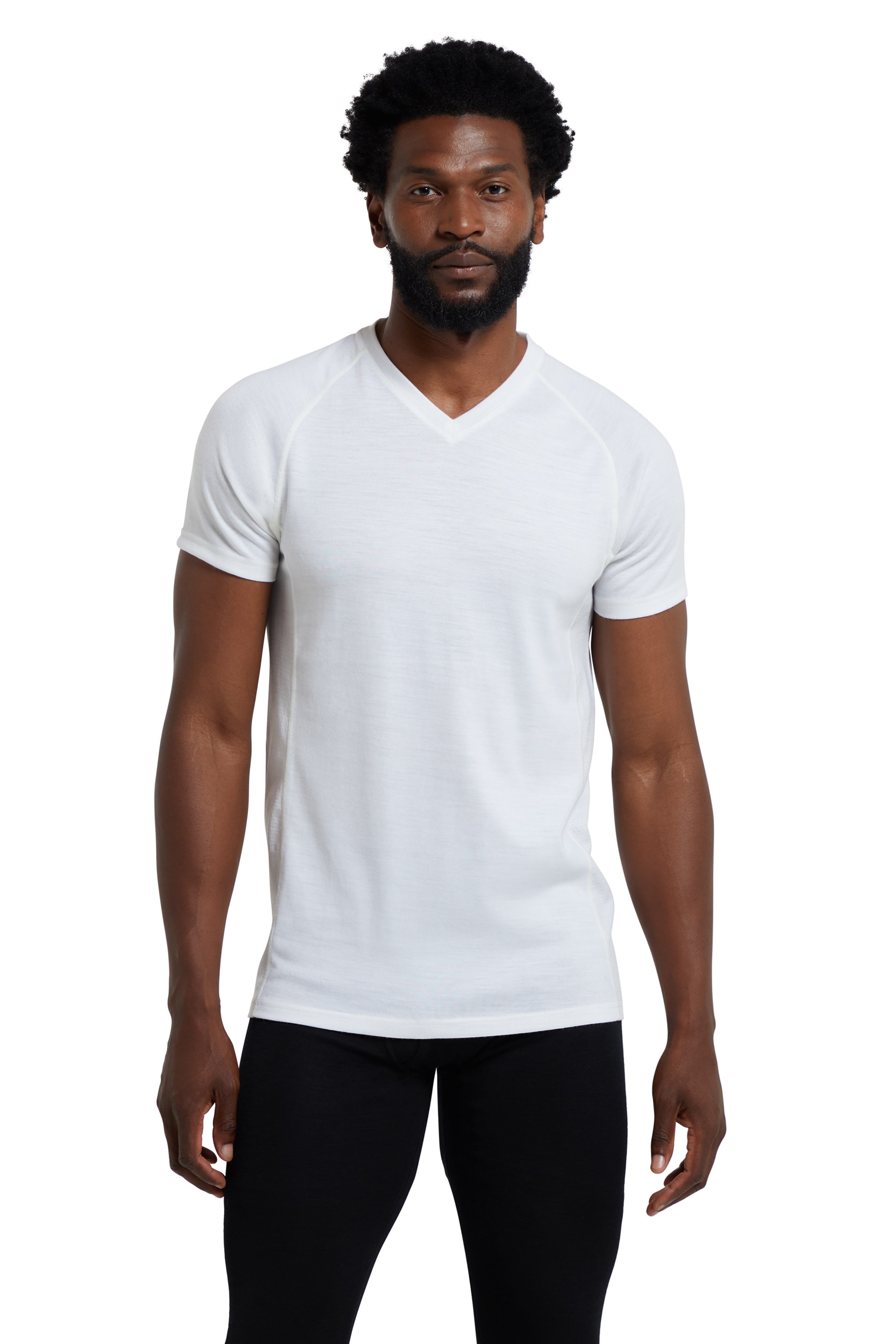 Mountain Warehouse Summit Men s Merino Base Layer Top Short Sleeve