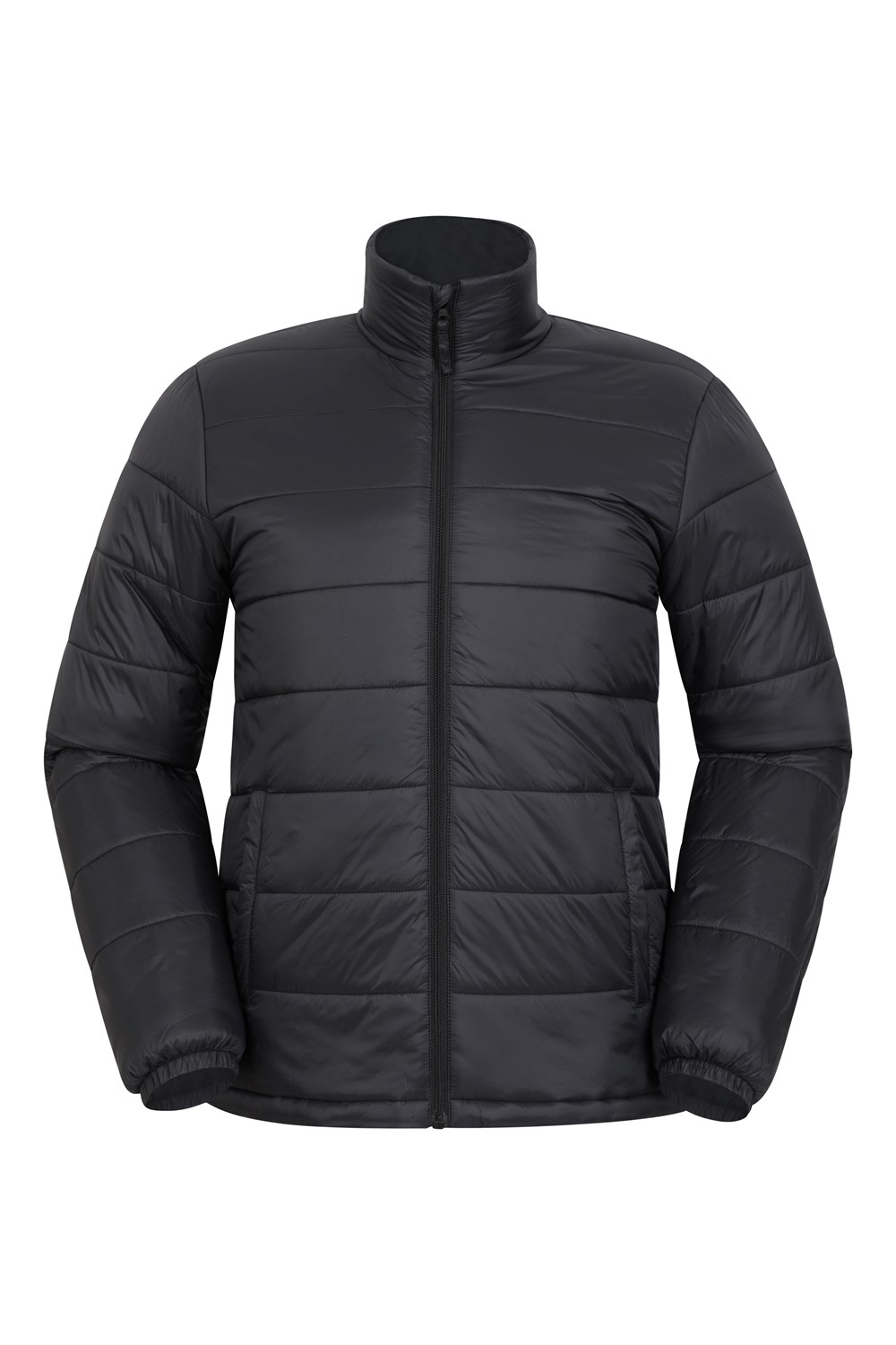Mountain Warehouse Men's Padded Jacket Nylon Outdoor Waterproof Full ...