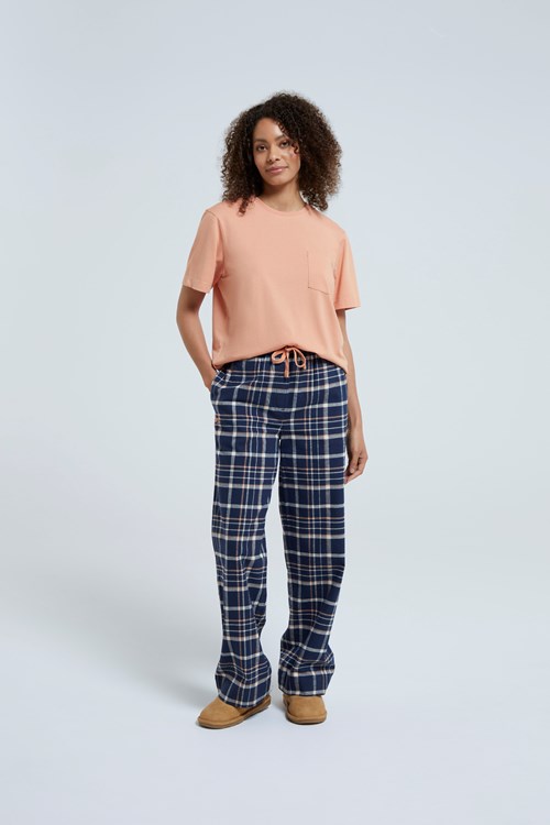 Organic Flannel Pajama Pants (Ladies)