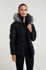 Women's Plus Size Isla Black Velvet Jacket